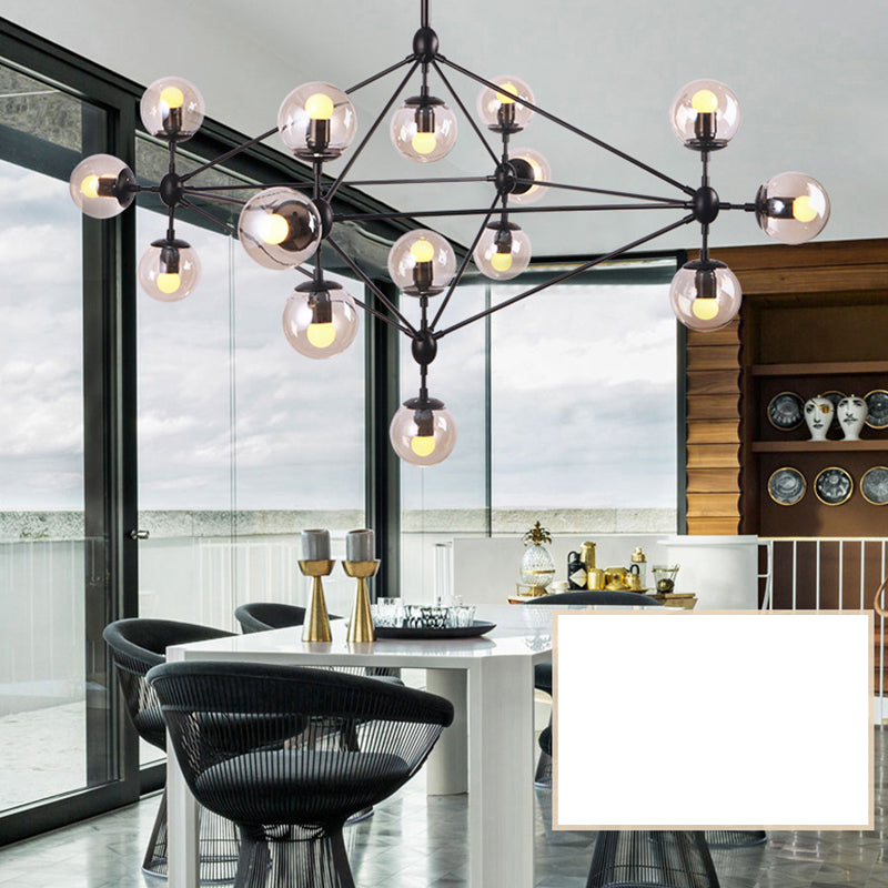 Globe Kronleuchterleuchte Leuchte Industrieglas Anhänger Beleuchtung für das Restaurant