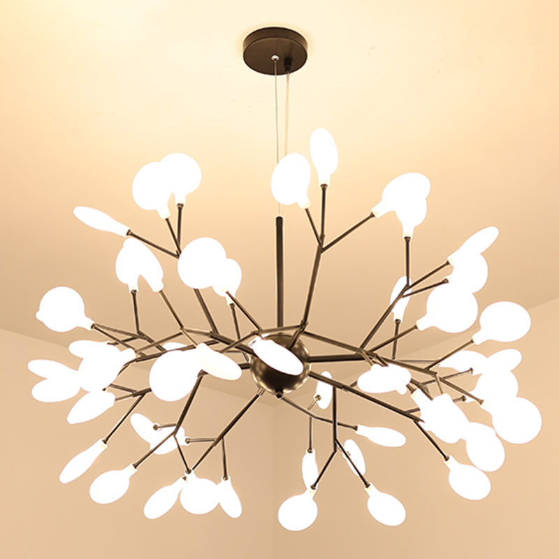 Branch Chandelier Light Farmture Moderne designer Acryl hangerverlichting voor restaurant
