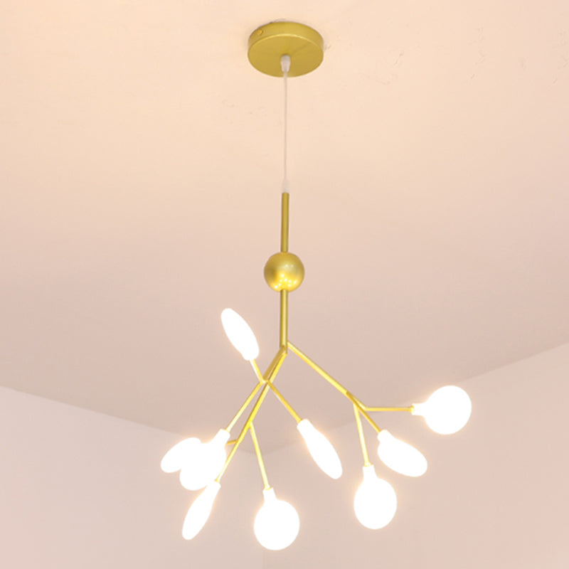Branch Chandelier Light Farmture Moderne designer Acryl hangerverlichting voor restaurant