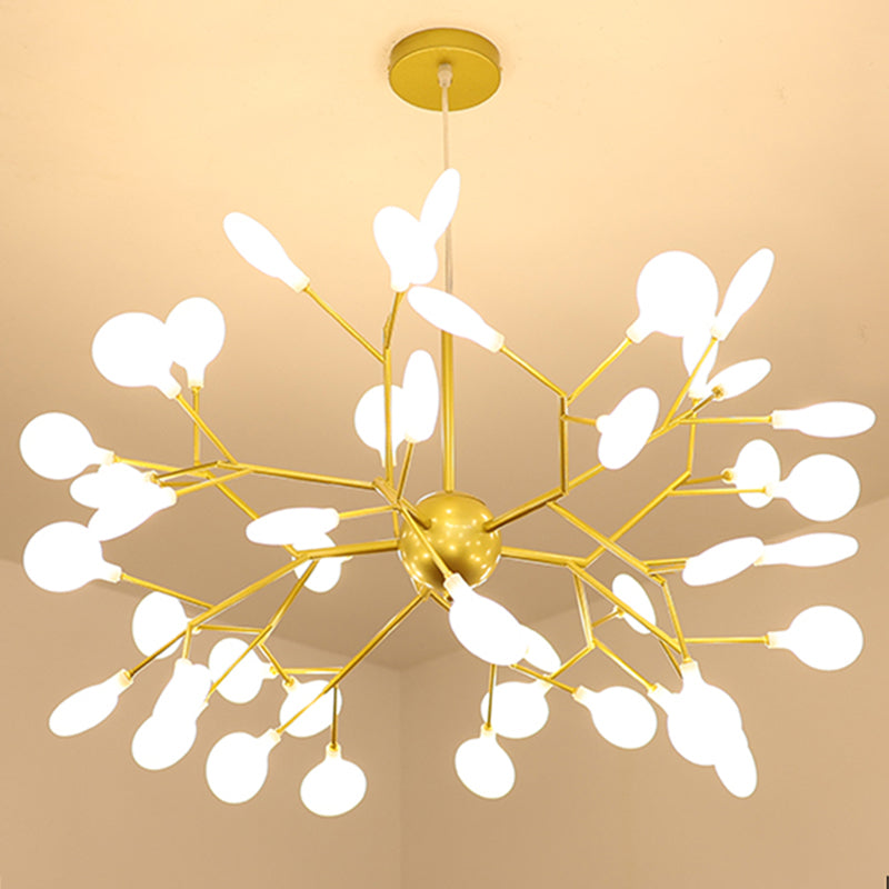 Branch Chandelier Light Farmture Moderne designer Acryl hangerverlichting voor restaurant