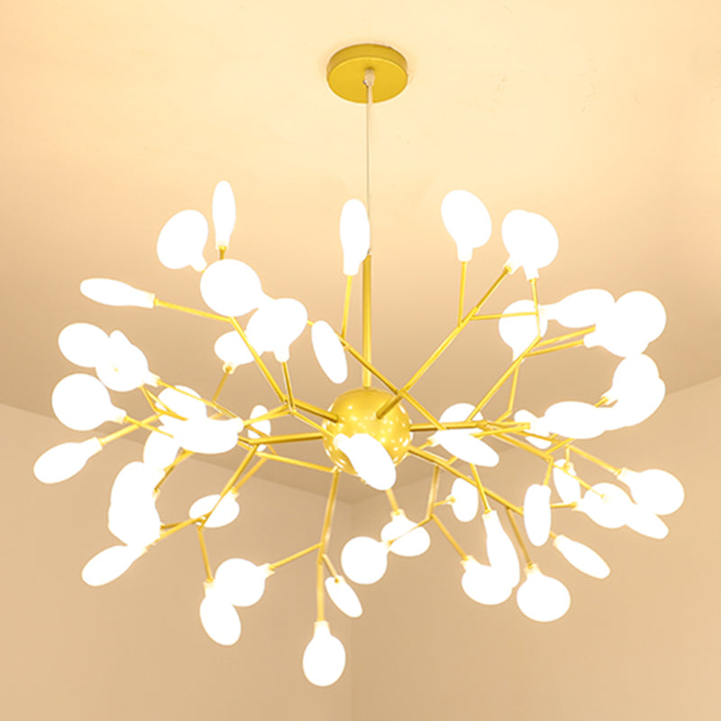 Branch Chandelier Light Farmture Moderne designer Acryl hangerverlichting voor restaurant