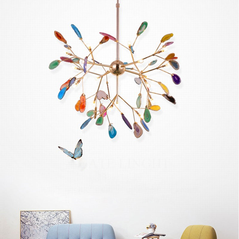 Fireflies Suspension Cittonant Light Nordic Style Nordic Metal Lulleier Aione