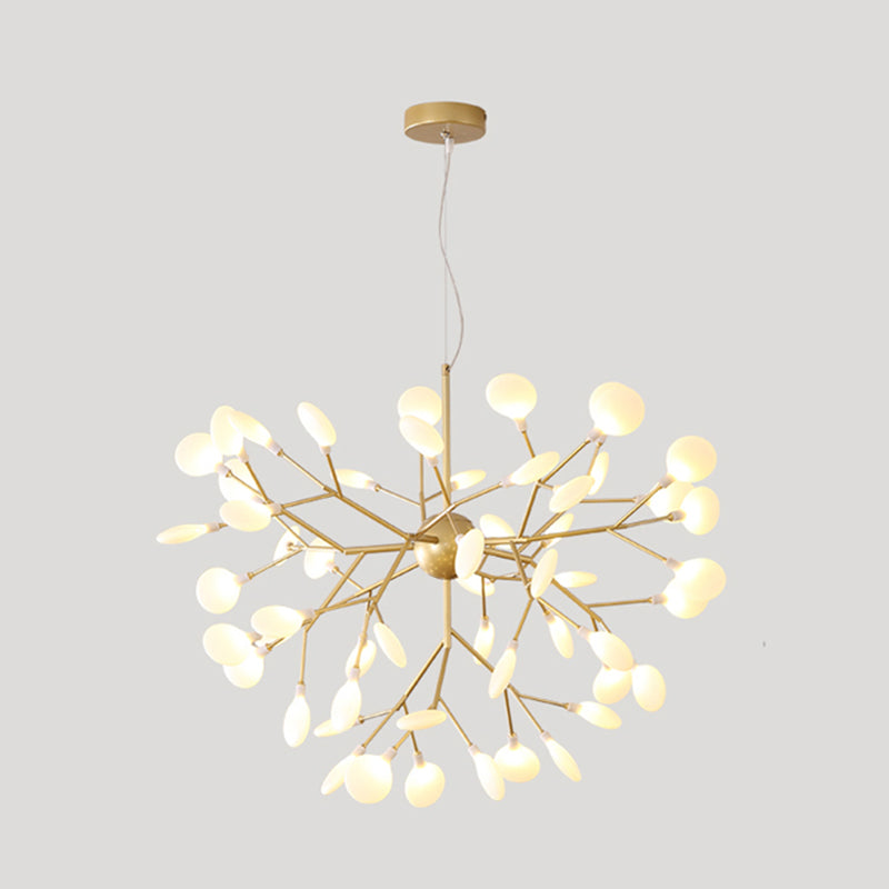 Branch Chandelier Light Farmture Moderne designer Acryl hangerverlichting voor restaurant