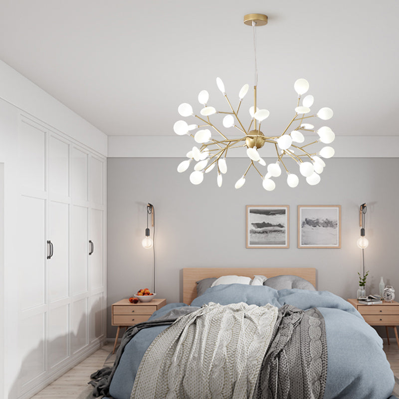 Branch Chandelier Light Farmture Moderne designer Acryl hangerverlichting voor restaurant