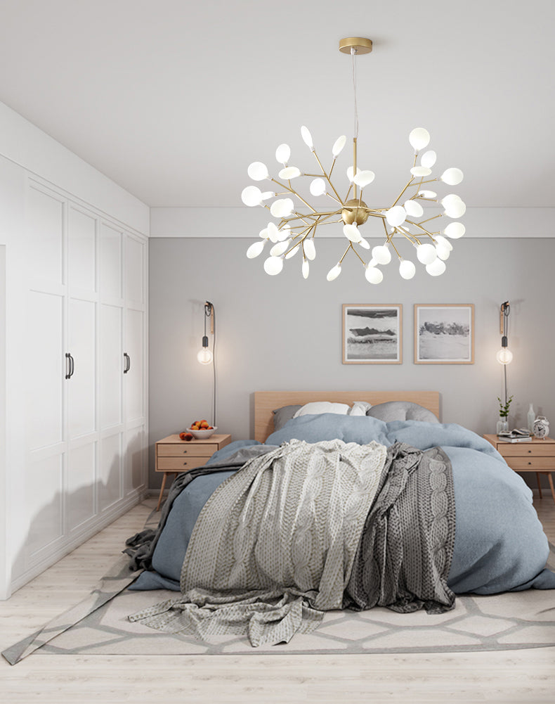 Branch Chandelier Light Farmture Moderne designer Acryl hangerverlichting voor restaurant