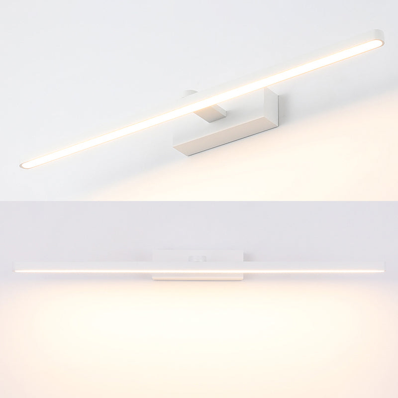 Éclairage d'applications de mur linéaire simplicité style métal LED LED Bathroom Mur Light