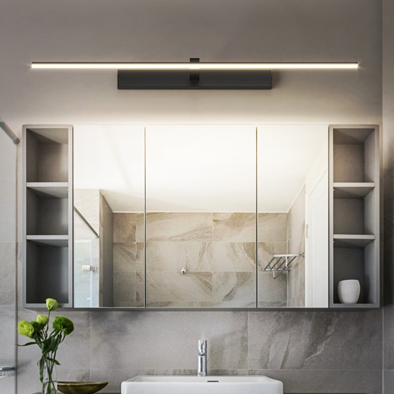 Strip Bath Bath Sconce Light Segnugge in metallo LED LED Minimalista Stile SCONCE SCONCE