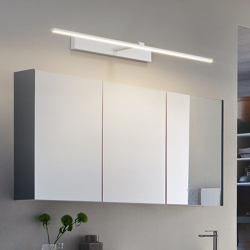 Strip Bath Bath Sconce Light Segnugge in metallo LED LED Minimalista Stile SCONCE SCONCE