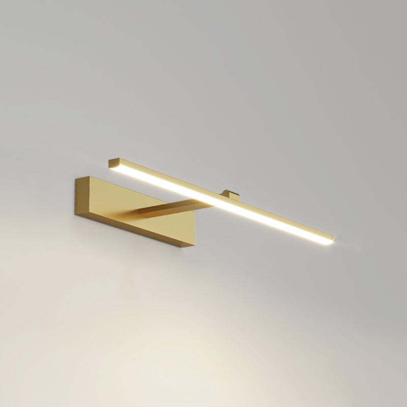 Strip Bath Bath Sconce Light Segnugge in metallo LED LED Minimalista Stile SCONCE SCONCE