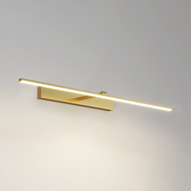 Strip Bath Bath Sconce Light Segnugge in metallo LED LED Minimalista Stile SCONCE SCONCE