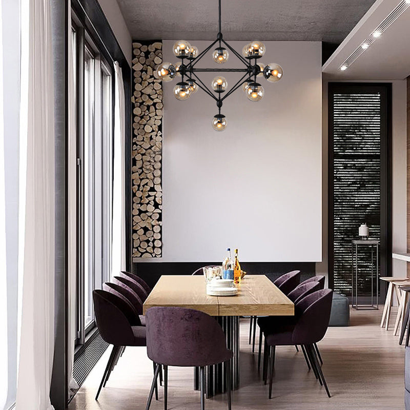 Globe Kronleuchterleuchte Leuchte Industrieglas Anhänger Beleuchtung für das Restaurant