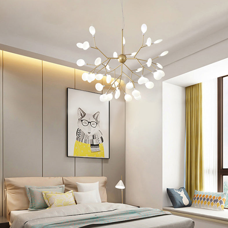 Branch Chandelier Light Farmture Moderne designer Acryl hangerverlichting voor restaurant