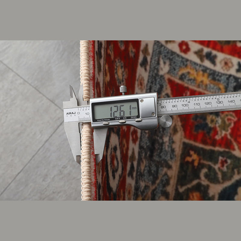 Multicolor Home Decoration Carpet Olden Medallion Area Rug Polyester with Non-Slip Backing Rug