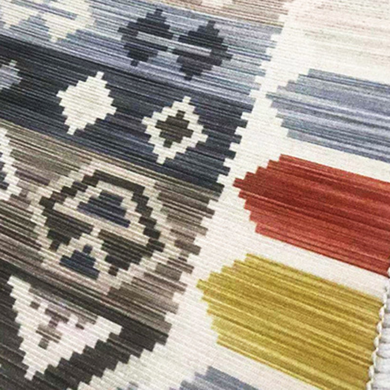 Individuality Modern Area Rug Luxurious Geometry Carpet Non-Slip Backing Carpet for Home Decoration