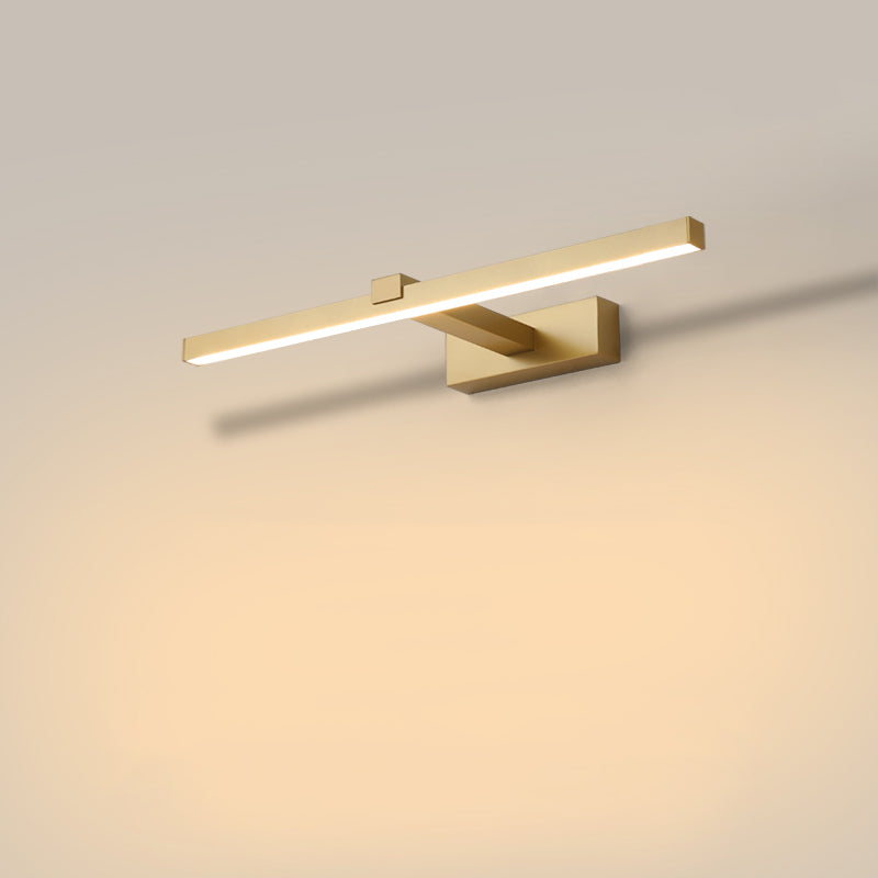 Modern Light Lights Lights Lights Lights Aptier dell'illuminazione a parete in alluminio per bagno