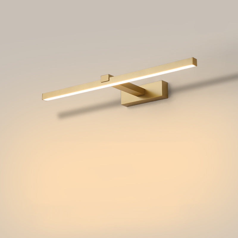 Modern Light Lights Lights Lights Lights Aptier dell'illuminazione a parete in alluminio per bagno