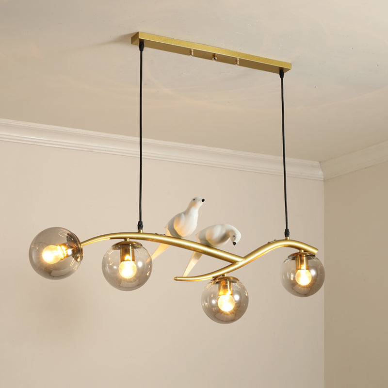 Modern Pendant Lighting for Kitchen Island Linear Island Lighting in Black