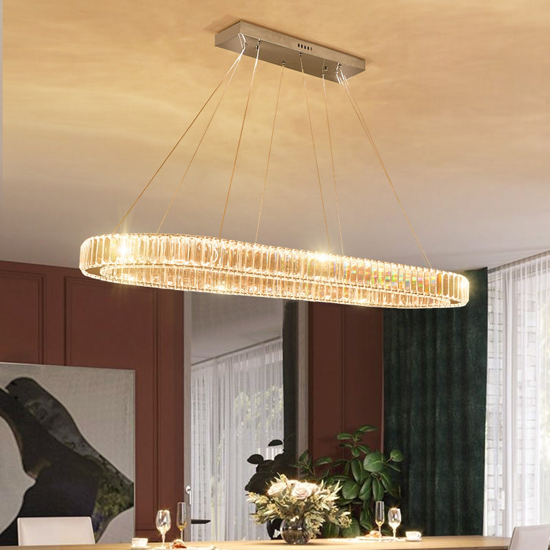 Lampadario contemporaneo Luci lampadari a LED LED LED LED Isola per sala da pranzo