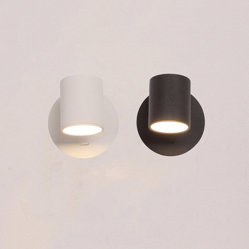 Acrylic Modern Reading Wall Sconce 1-Light Wall Mounted Lighting for Bedroom