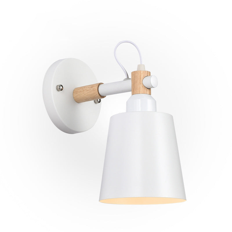 Lampade a 1 leggera funzione moderna Nordic Sconcetti per pareti in metallo per camera da letto