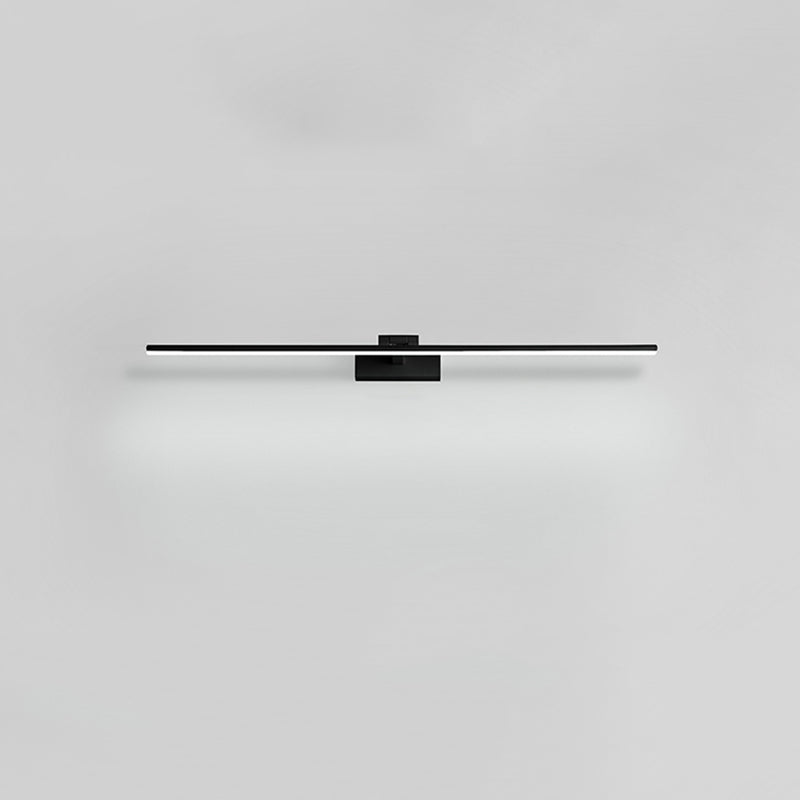 Modern Minimalist LED Wall Light Aluminium Linear Wall Lamp with Silicone Shade