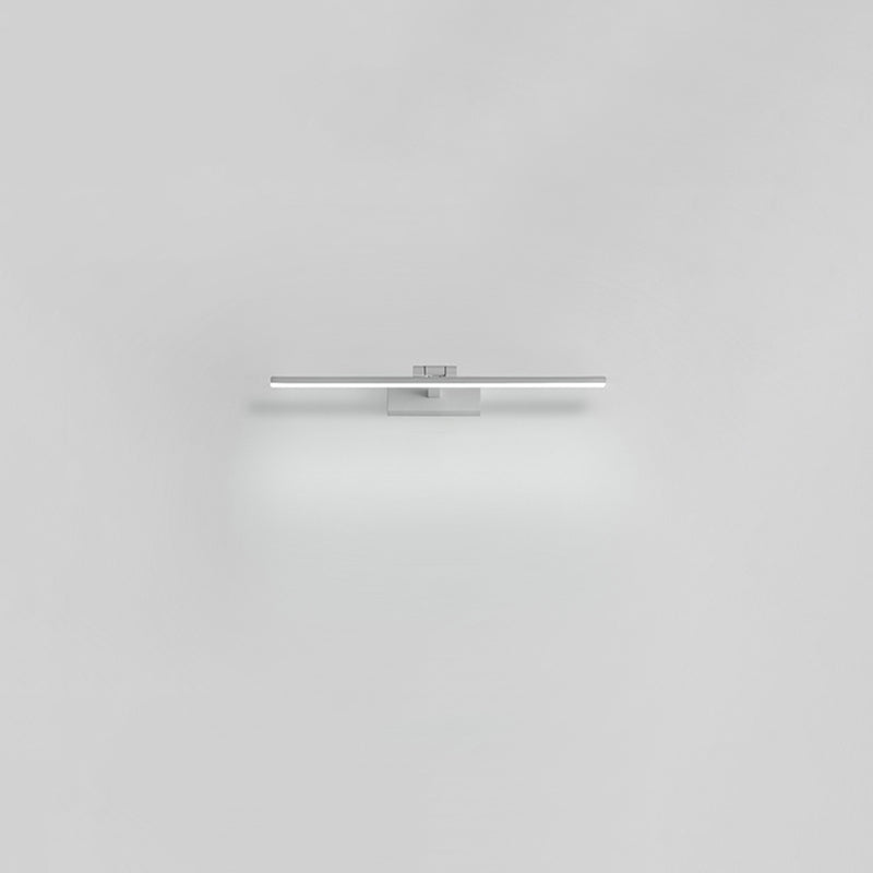 Lampada a parete lineare in alluminio Minimalista Minimalista Minimalista con tonalità in silicone