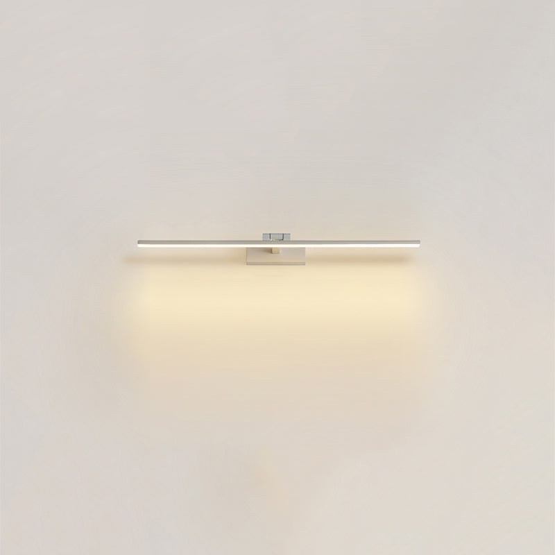 Modern Minimalist LED Wall Light Aluminium Linear Wall Lamp with Silicone Shade