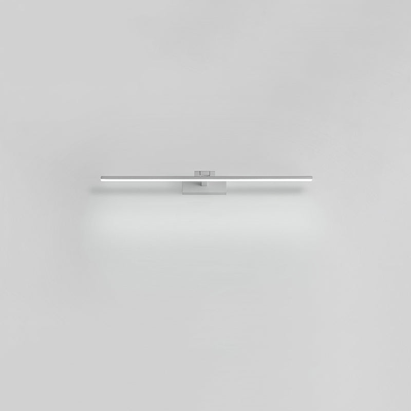 Modern Minimalist LED Wall Light Aluminium Linear Wall Lamp with Silicone Shade