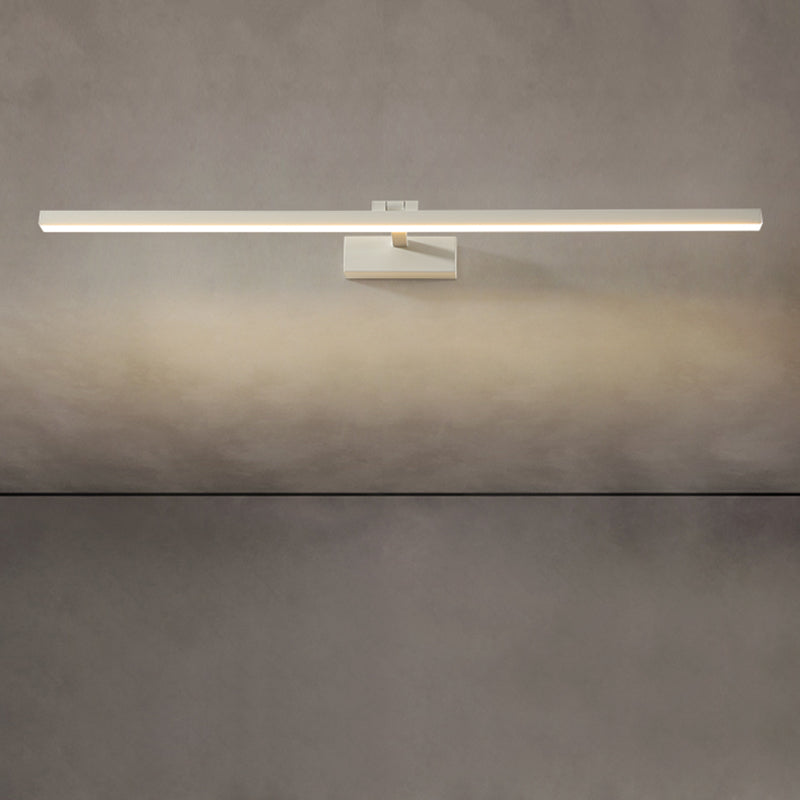 Minimalismus Leuchtenlicht 1-Licht-Aluminium Linear Wandmontage Licht für Badezimmer