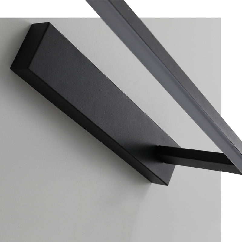 Linear Acrylic 1-Light Vanity Wall Sconce Minimalism Wall Mounted Lamp for Bathroom