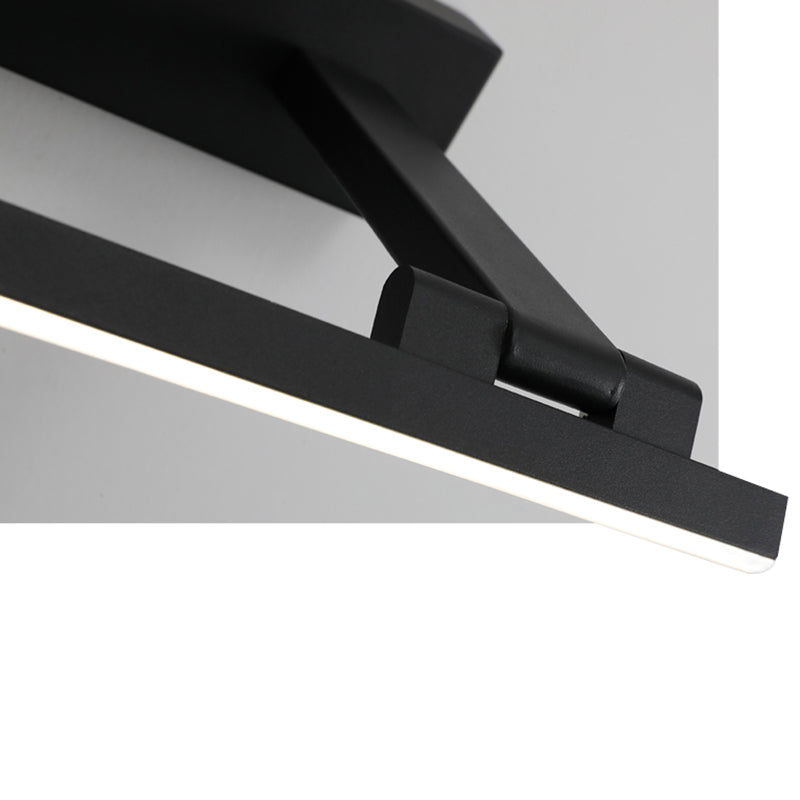 Linear Acrylic 1-Light Vanity Wall Sconce Minimalism Wall Mounted Lamp for Bathroom