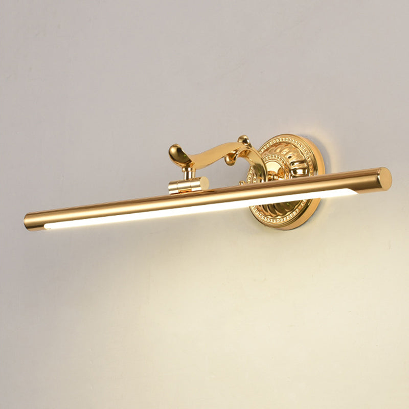 Metal Armed Wall Lamp Sconce Contemporary Sconce Light Fixture for Bathroom