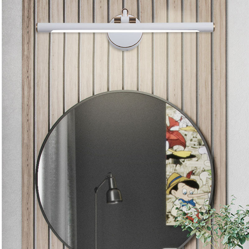 Luce contemporanea a parete a 1 luci a 1 luci a parete a parete lineare montata per il bagno