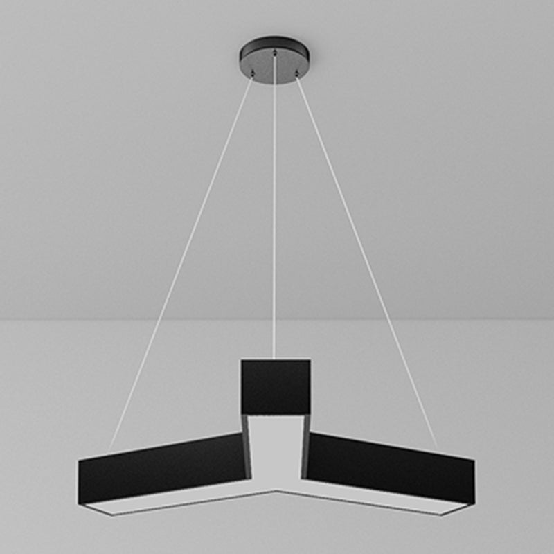 Minimalisme en métal LAMPE DE PLADIER 1 LIGHT LED PRENDANT ÉCLAIRAGE POUR BUREAU