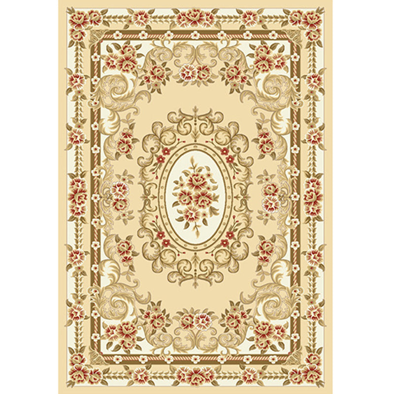 Nostalgia Home Decoration Carpet Tribal Pattern Area Rug Polyester Washable Indoor Carpet