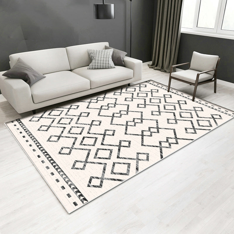 Boheemse grafisch afdrukken Tapijten Polyester binnen Tapijt Non-slip ruggebied Tapijt voor woonkamer