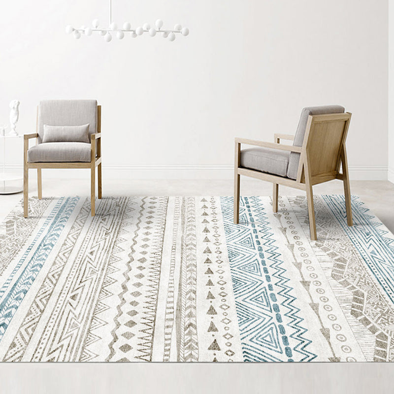 Boheemse grafisch afdrukken Tapijten Polyester binnen Tapijt Non-slip ruggebied Tapijt voor woonkamer