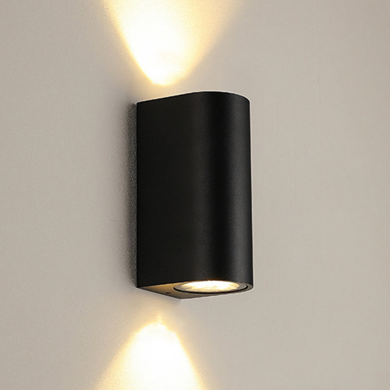 Lámina de montaje de pared de aluminio de pared de estilo geométrico de estilo geométrico en blanco y negro en blanco y negro