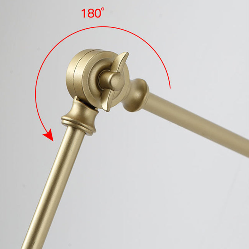 Verstellbare 1-Licht-Kegel Wandleuchten Moderner Aluminium-Wandbeleuchtungsideen in Schwarz und Weiß