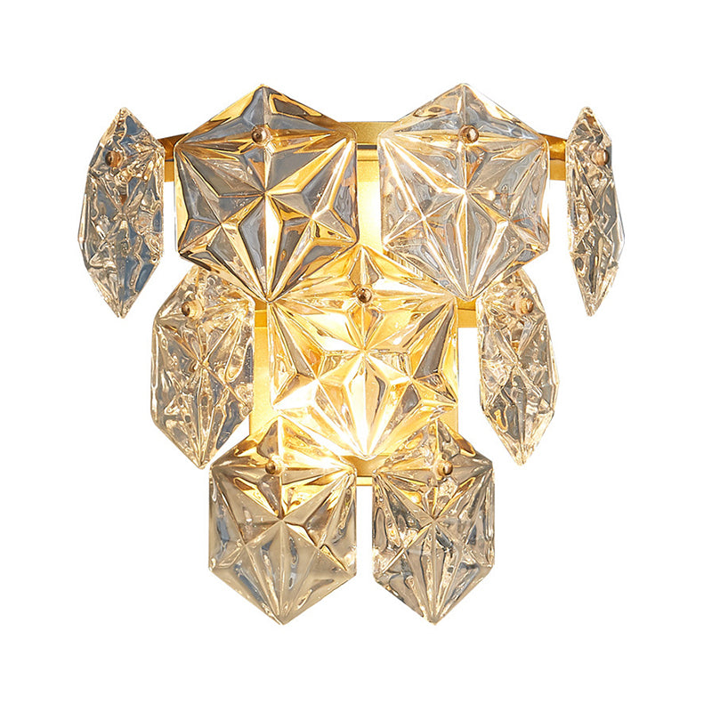 Abgestufte Wandmontageleuchte modern