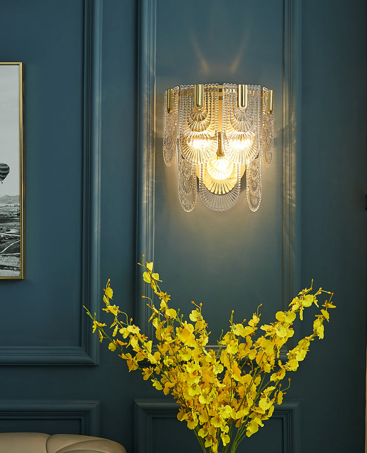 Abgestufte Wandmontageleuchte modern