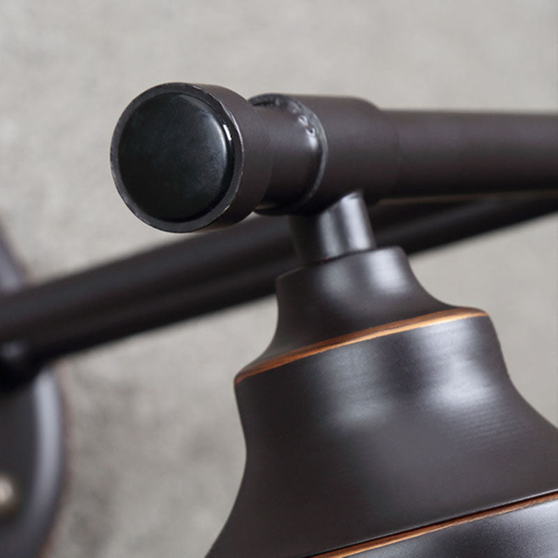 Spresso Barn Barn Wall Donce en luz de pared de hierro retro de estilo retro industrial para el baño