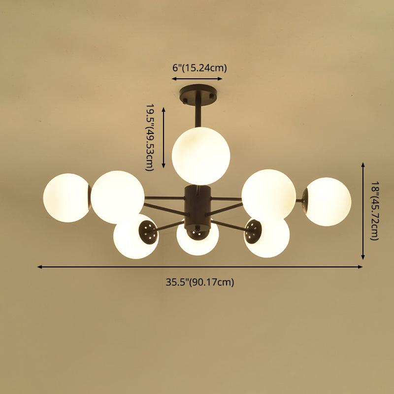 2 Color Opcional Candelera moderna Candelera de sombra de vidrio esmerilado para dormitorio de sala de estar