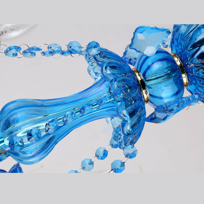 Kerze Kronleuchter Leuchte Traditionelle Kristallheizbeleuchtung für das Restaurant