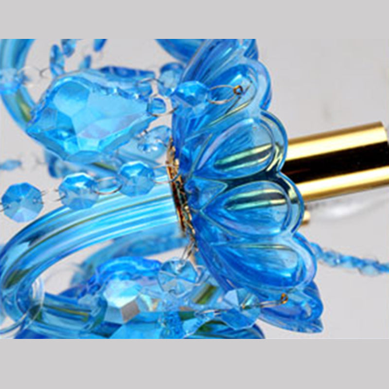 Kerze Kronleuchter Leuchte Traditionelle Kristallheizbeleuchtung für das Restaurant