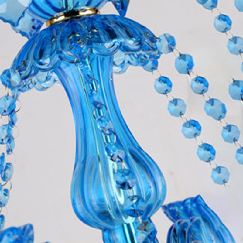 Kerze Kronleuchter Leuchte Traditionelle Kristallheizbeleuchtung für das Restaurant