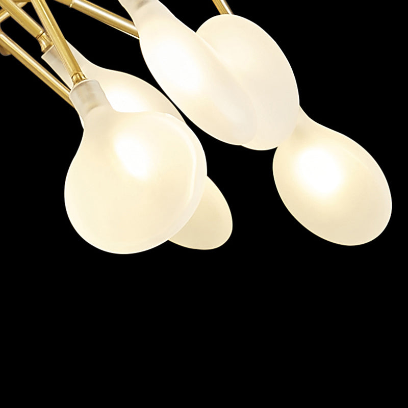 Foglie Lampada lampada lampada da design moderno illuminazione a sospensione acrilica per il ristorante