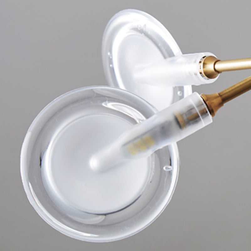 Foglie Lampada lampada lampada da design moderno illuminazione a sospensione acrilica per il ristorante