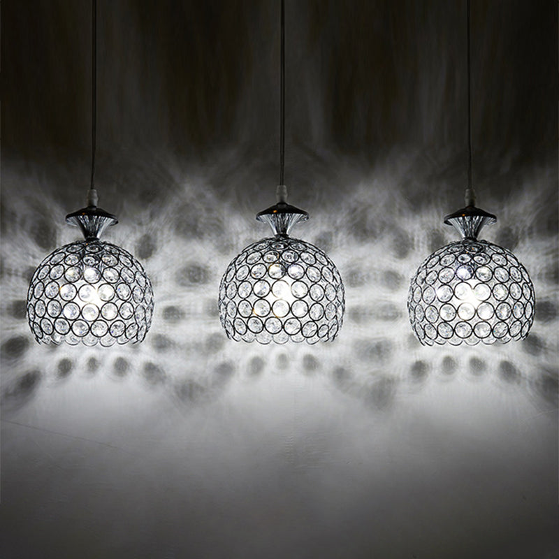 Éclairage de plafond de salon à pendentif de suspension minimaliste