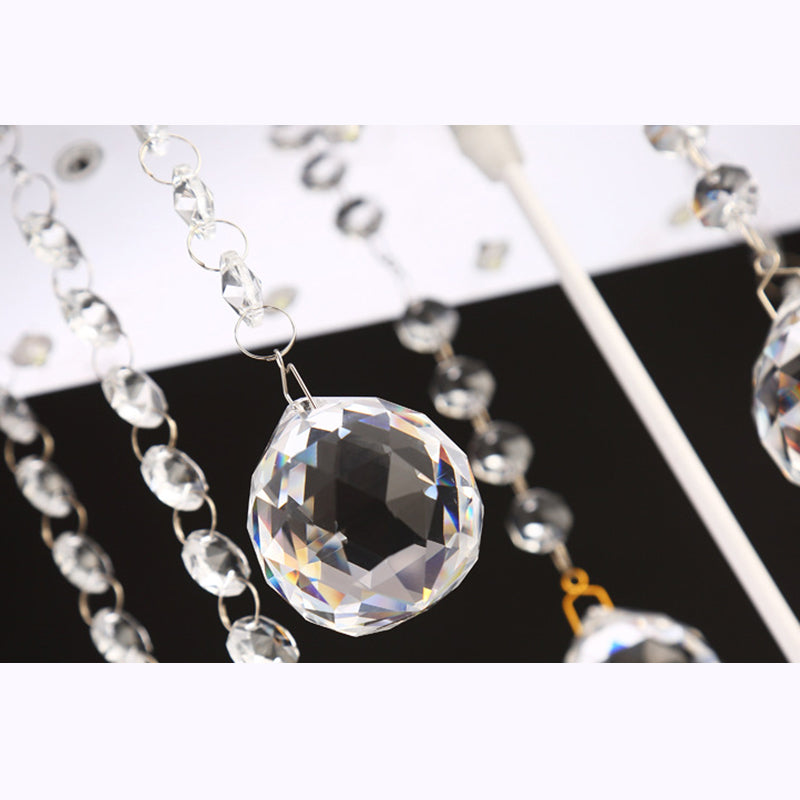 Salle à manger à teinte mondiale Crystal Crystal 3-Light Pendant moderne Lampe